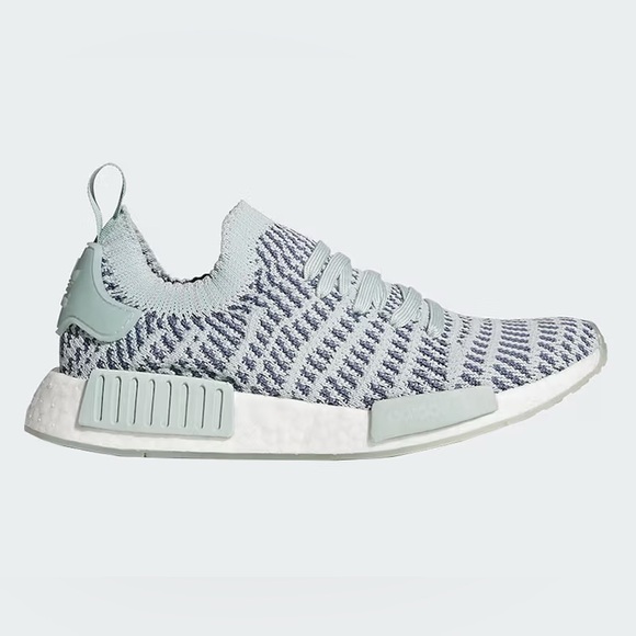 Adidas NMD_R1 Primeknit Ash Green - Picture 1 of 5